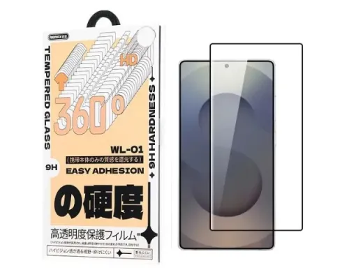 Захисне скло Remax WL-01 Future Ultra-soft Series HD for Samsung S26 Ultra чорне mag-6954851227915153258