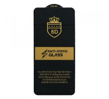 Захисне скло 6D Anti-static for Samsung A10S (A107) чорне тех. пак. mag-20000012503965921