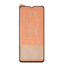 Захисне скло Ceramic MATTE for Samsung A23 (A235) чорне тех упак mag-200000141552813406