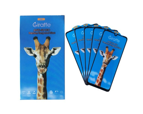 Giraffe Anti-static glass for Xiaomi Redmi Note 7 black тех упаковка (5шт) mag-200000143218139375