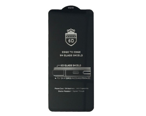 Захисне скло 6D Anti-static for Samsung M23 5G (M236) чорне тех пак mag-2000001439869139500