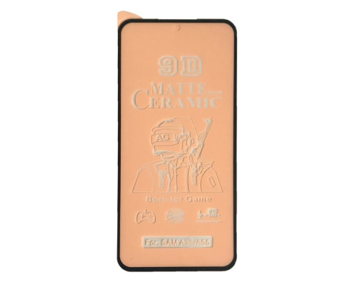 Захисне скло Ceramic MATTE for Samsung A35 5G (A356)/ A55 5G (A556) чорне тех пак mag-200000153536351037