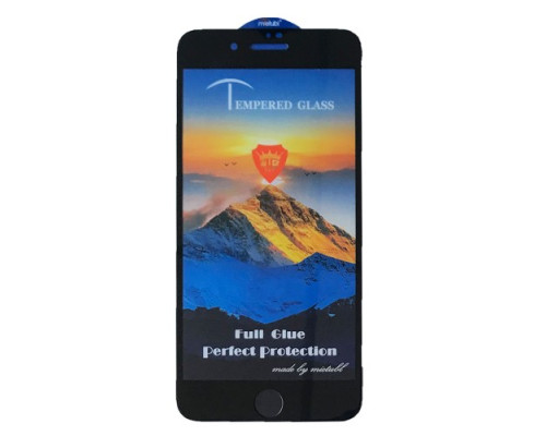 Захисне скло Full Glue for iPhone 7 чорне тех. пак. mag-200000095869929279