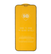 Захисне скло 9D iPhone 12 /12 Pro чорне тех пак mag-200000128171014738