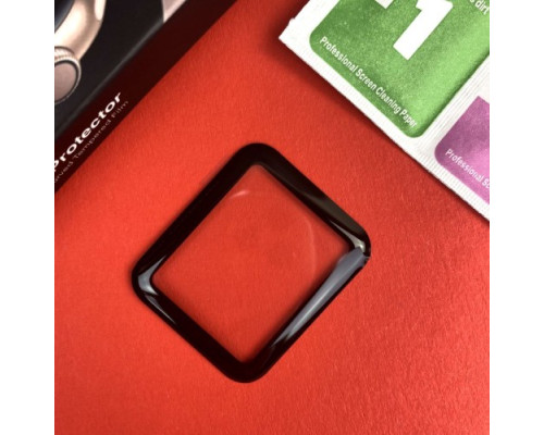 Захисне скло 10D PET+ PMMA for Apple Watch 7 41 mm чорне mag-200000135225043825