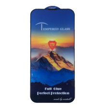 Захисне скло Full Glue for iPhone 14 Plus/ 13 Pro Max чорне тех. пак. mag-2000001421147102716