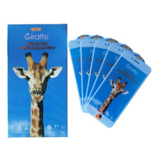Giraffe Anti-static glass for iPhone 6/6S white тех упаковка (5шт) mag-200000143166539321