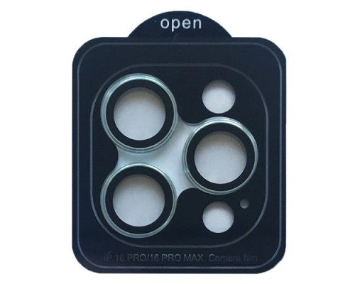 Захисне скло Camera METAL for iPhone 16 Pro / 16 Pro Max blue mag-2000001545577106263