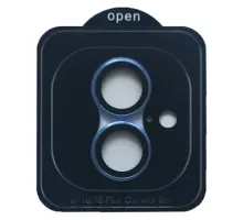 Захисне скло Camera METAL for iPhone 16 / 16 Plus blue mag-2000001545652145627