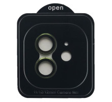 Захисне скло Camera METAL for iPhone 11/12/12 mini dark green mag-200000155751855092