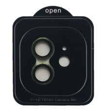 Захисне скло Camera METAL for iPhone 11/12/12 mini dark green mag-200000155751855092