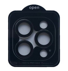 Захисне скло Camera METAL for iPhone 14 Pro/14 Pro Max black mag-2000001557860141246