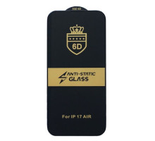 Захисне скло 6D Anti-static for iPhone 17 Air чорне тех пак mag-2000001614716142666
