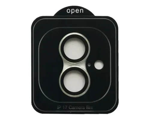 Захисне скло Camera METAL for iPhone 17 silver mag-2000001625521144561