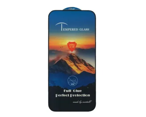 Захисне скло Full Glue for iPhone 17 Pro чорне тех пак mag-2000001629154146199