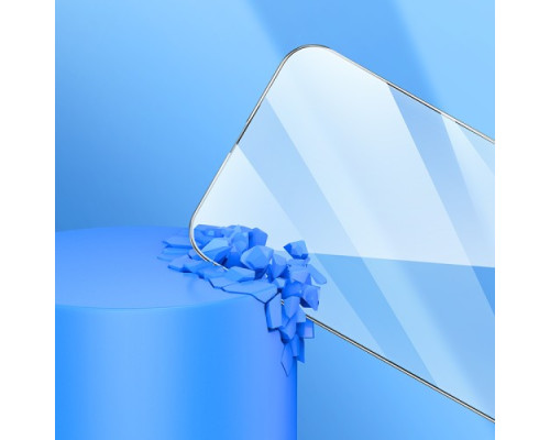 Захисне скло HOCO A34 9D Large Arc dustproof for iPhone 15 ProMax Black mag-6942007607469138249