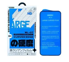 Захисне скло Remax WL-07 Future Large Curved Edge Series HD for iPhone 17 Pro чорне mag-6954851258216144221