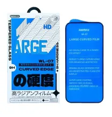 Захисне скло Remax WL-07 Future Large Curved Edge Series HD for iPhone 17 Pro чорне mag-6954851258216144221