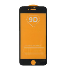 Захисне скло 9D iPhone 7/8 чорне тех пак mag-200000120891522816