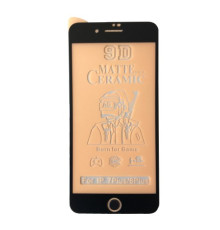 Захисне скло Ceramic MATTE for iPhone 7+/8+ чорне тех. пак. mag-200000122084923976