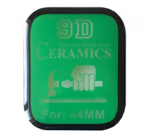 Захисне скло CERAMIC for Apple Watch 7 45mm чорне тех.пак. mag-200000138549417952