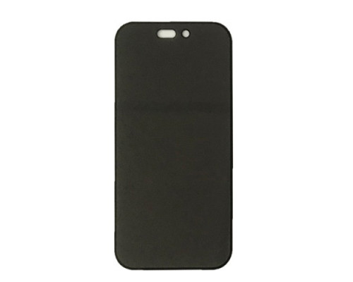 Захисне скло PRIVACY GLASS (Анти-шпигун) for iPhone 14 Pro Max / 15 Plus / 16 Plus чорне тех.пак mag-200000139855559841