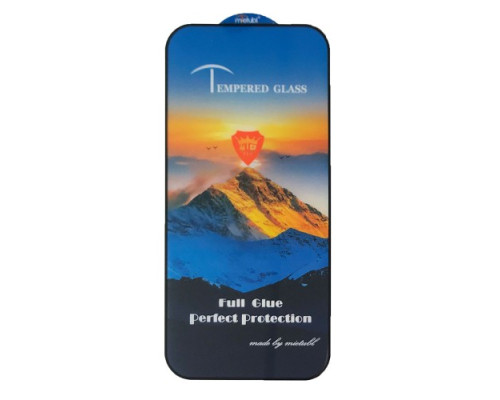 Захисне скло Full Glue for iPhone 14 Pro чорне тех. пак. mag-2000001421154102717