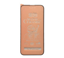 Захисне скло Ceramic MATTE for iPhone 16 Pro Max чорне тех пак mag-200000155734158939