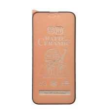 Захисне скло Ceramic MATTE for iPhone 16 Pro Max чорне тех пак mag-200000155734158939