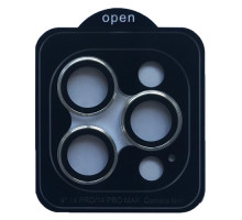 Захисне скло Camera METAL for iPhone 14 Pro/14 Pro Max silver mag-2000001557921141247