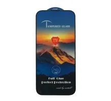Захисне скло Full Glue for iPhone 17 Air чорне тех пак mag-2000001629161146200