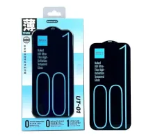 Захисне скло Remax UT-01 Naked 001 ultra-thin HD for iPhone 15 Pro чорне mag-6954851250296152188