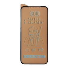Захисне скло Ceramic MATTE for iPhone 12/12 Pro чорне тех. пак. mag-200000127162958901