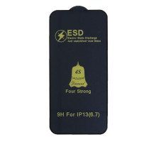 Захисне скло ESD 4S (anti-static) for iPhone 13 Pro Max/iPhone 14 Plus чорне тех. пак. mag-200000135268743866