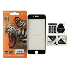 Захисне скло BOROFONE for iPhone 6/6S чорне mag-2000001358061131533