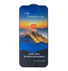 Захисне скло Full Glue for iPhone 14 Pro Max чорне тех .пак. mag-2000001421161102718