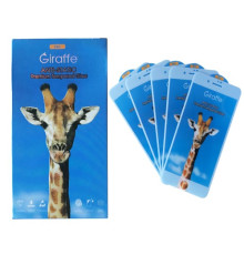Giraffe Anti-static glass for iPhone 7Plus /8 Plus white тех упаковка (5шт) mag-200000143170239325