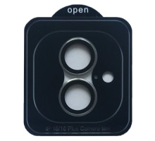 Захисне скло Camera METAL for iPhone 16 / 16 Plus titanium grey mag-2000001545621106266