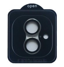 Захисне скло Camera METAL for iPhone 16 / 16 Plus titanium grey mag-2000001545621106266