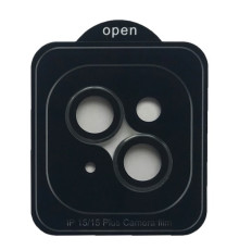 Захисне скло Camera METAL for iPhone 15/15 Plus titanium grey mag-200000155817155141