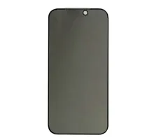 Захисне скло PRIVACY GLASS (Анти-шпигун) for iPhone 17 Pro Max чорне тех.пак mag-2000001615720145175