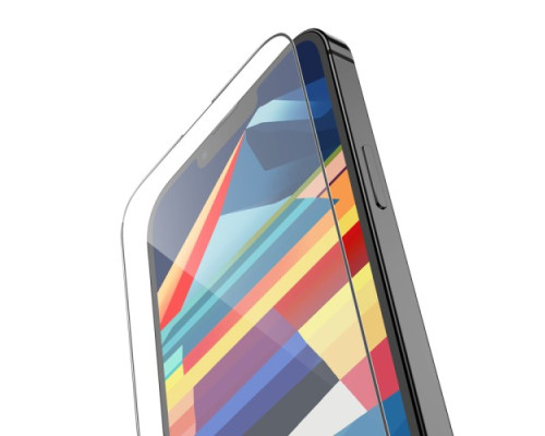 Захисне скло HOCO G12 Full screen HD 5D large arc for iPhone 15 Plus 20+5 mag-694200760736054003