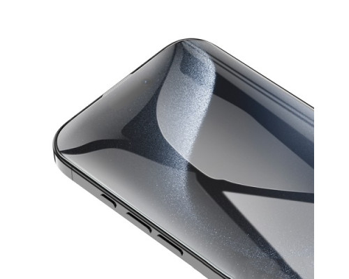 Захисне скло HOCO A34 Slim Full screen HD (Ultra Slim 0,2mm) for iPhone 16 Pro Max Black mag-694200763705361962