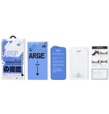 Захисне скло Remax WL-07 Future Large Curved Edge Series HD for iPhone 15 Pro чорне mag-695485122046658833