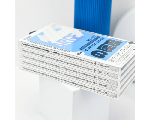 Захисне скло Remax WL-07 Future Large Curved Edge Series HD for iPhone 15 Pro чорне mag-695485122046658833