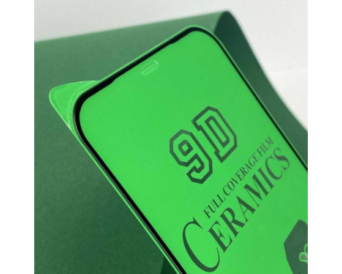 Захисне скло CERAMIC for iPhone 7/8/ SE 2020 чорне тех. пак. mag-20000011709228816