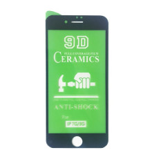 Захисне скло CERAMIC for iPhone 7/8/ SE 2020 чорне тех. пак. mag-20000011709228816