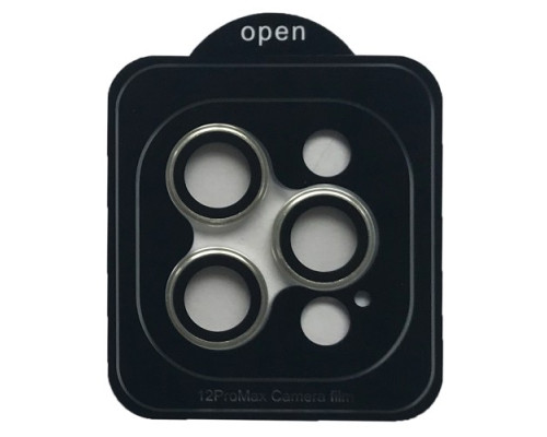 Захисне скло Camera METAL for iPhone 12 Pro Max silver mag-2000001557693133173