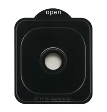 Захисне скло Camera METAL for iPhone 17 Air black mag-2000001625453144554