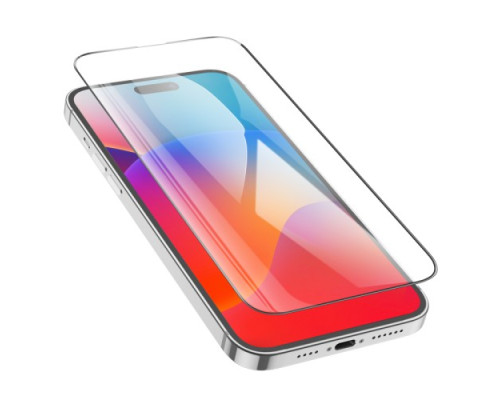 Захисне скло HOCO G9 Full screen HD for iPhone 15 Pro 20+5 mag-694200760729232858